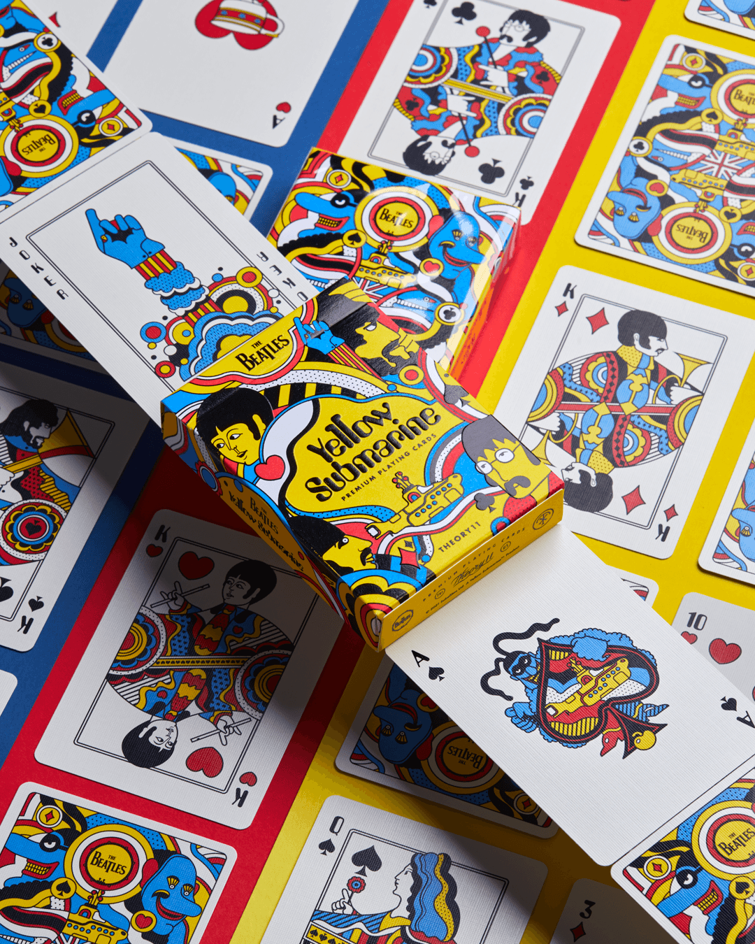 Yellow Submarine Playing Cards | Amazing Pinatas 