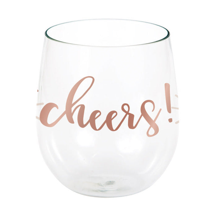 Rose' All Day 14 Oz Stemless Wine Glass